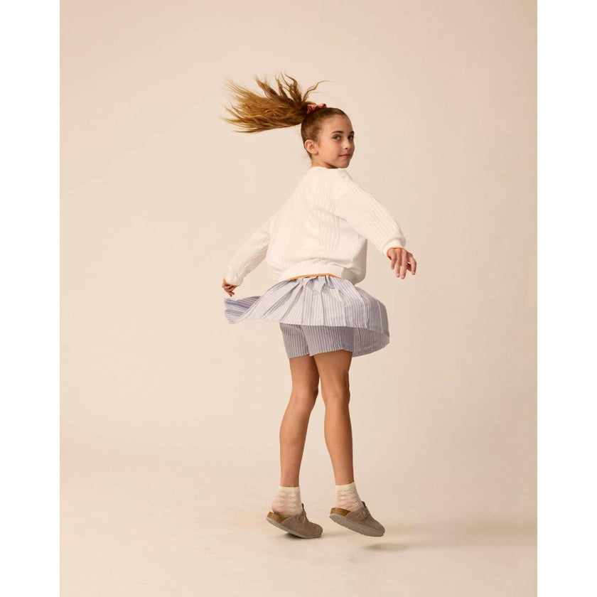 Holly Skort in Oxford Blue Stripe