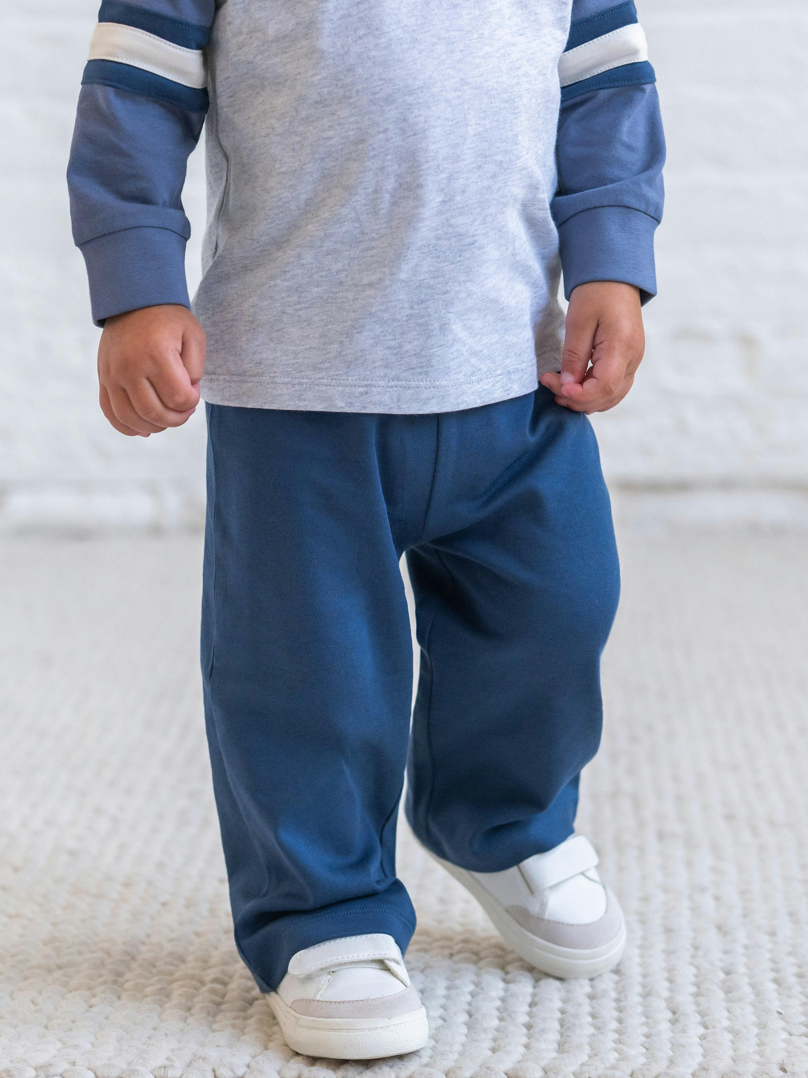Arin Wide Leg Pant - Indigo