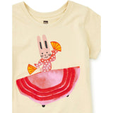 Bunny Ole! Graphic Tee, Natural