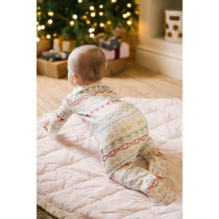 Ribbed Baby Sleeper, Multi