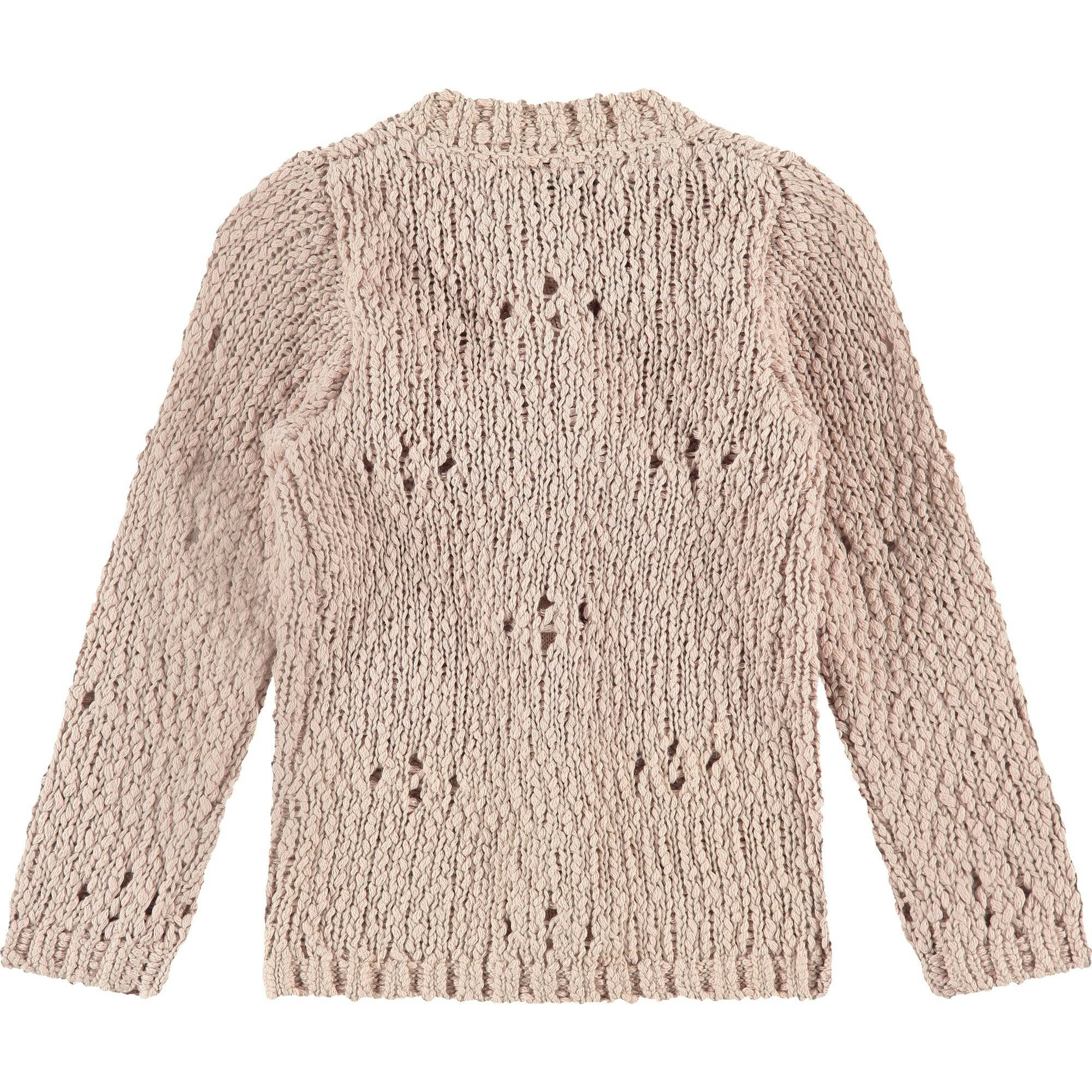 Knit Intricate Eyelet Cardigan