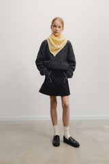 TNS Denim Teen Studded Skirt