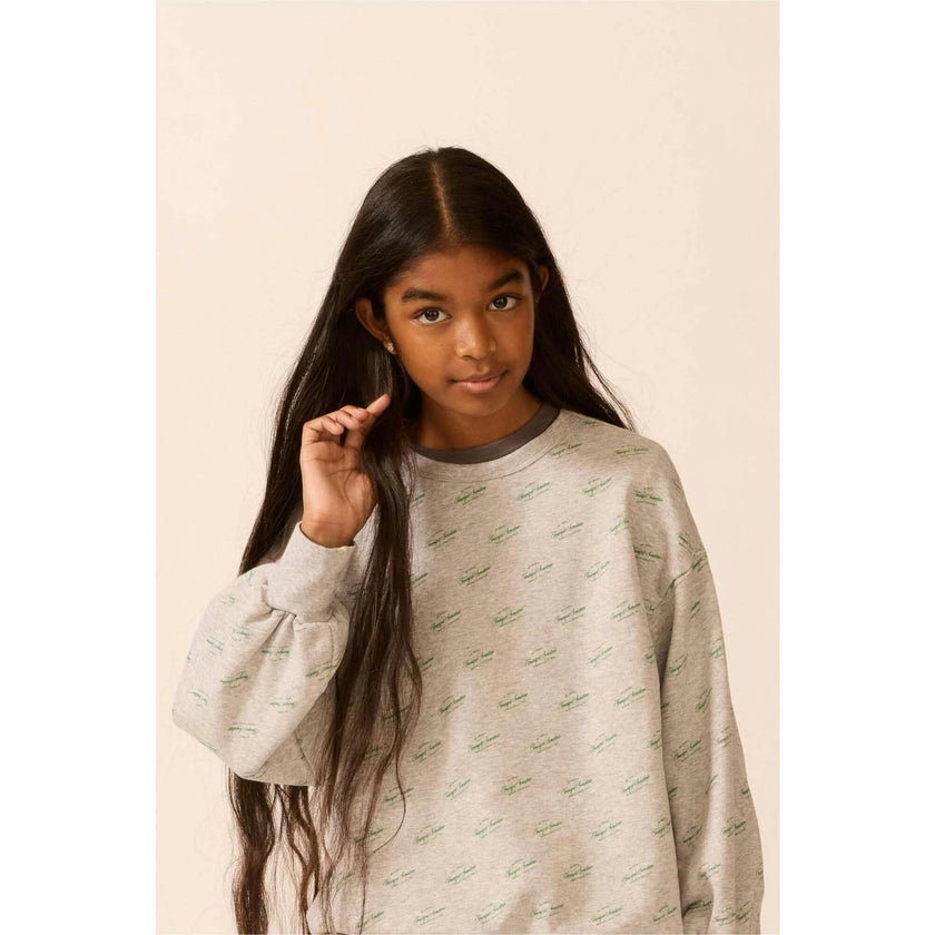 Organic Weekend Sweatshirt in Heather Grey