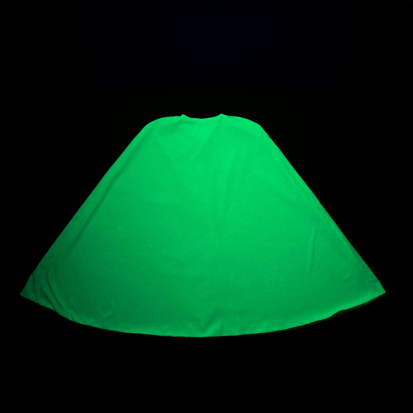 Jr Star Green Glow Child Cape