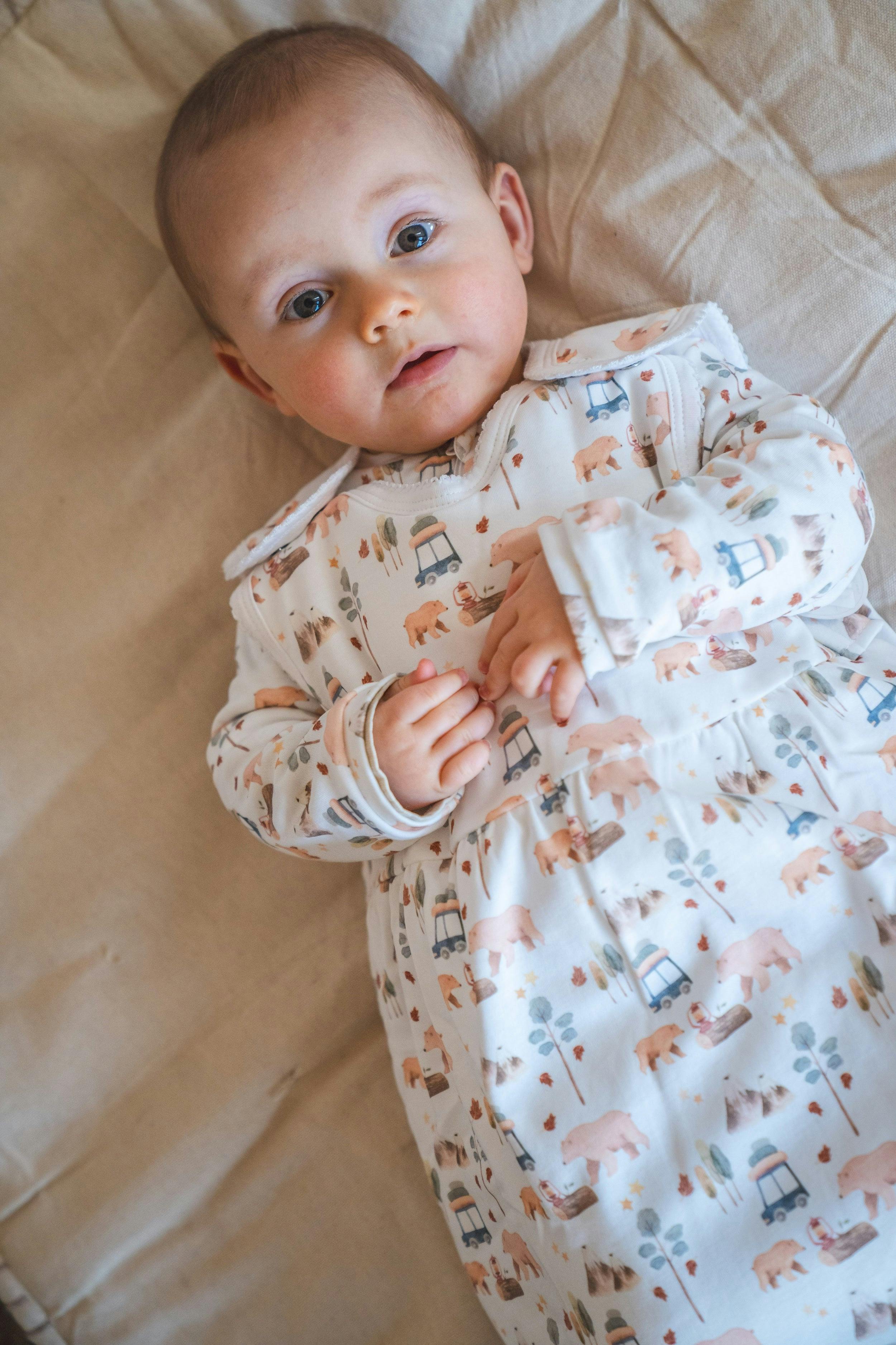 Blue Forest Pima Cotton Sleep Sack