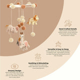 Kendi Safari Animal Nursery Ceiling Hanging Decor