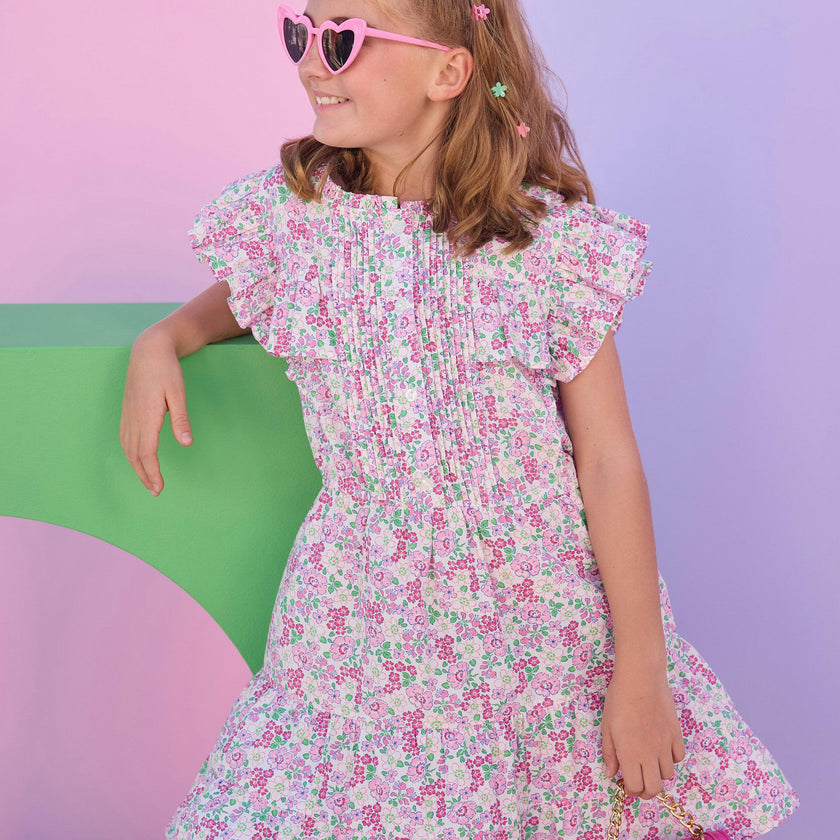 Rodeo Dress - Pink Bloomsbury Blossoms
