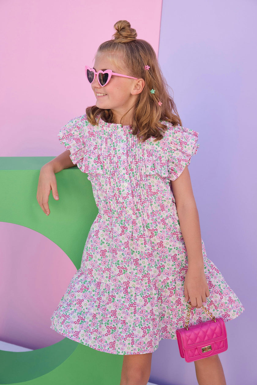 Rodeo Dress - Pink Bloomsbury Blossoms