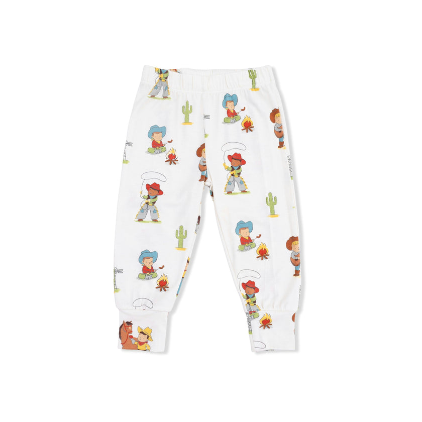 Vintage Cowboys - Short Sleeve Loungewear Set