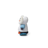 McHugs Snowboarder Glacier Penguin Weighted Plush 25cm