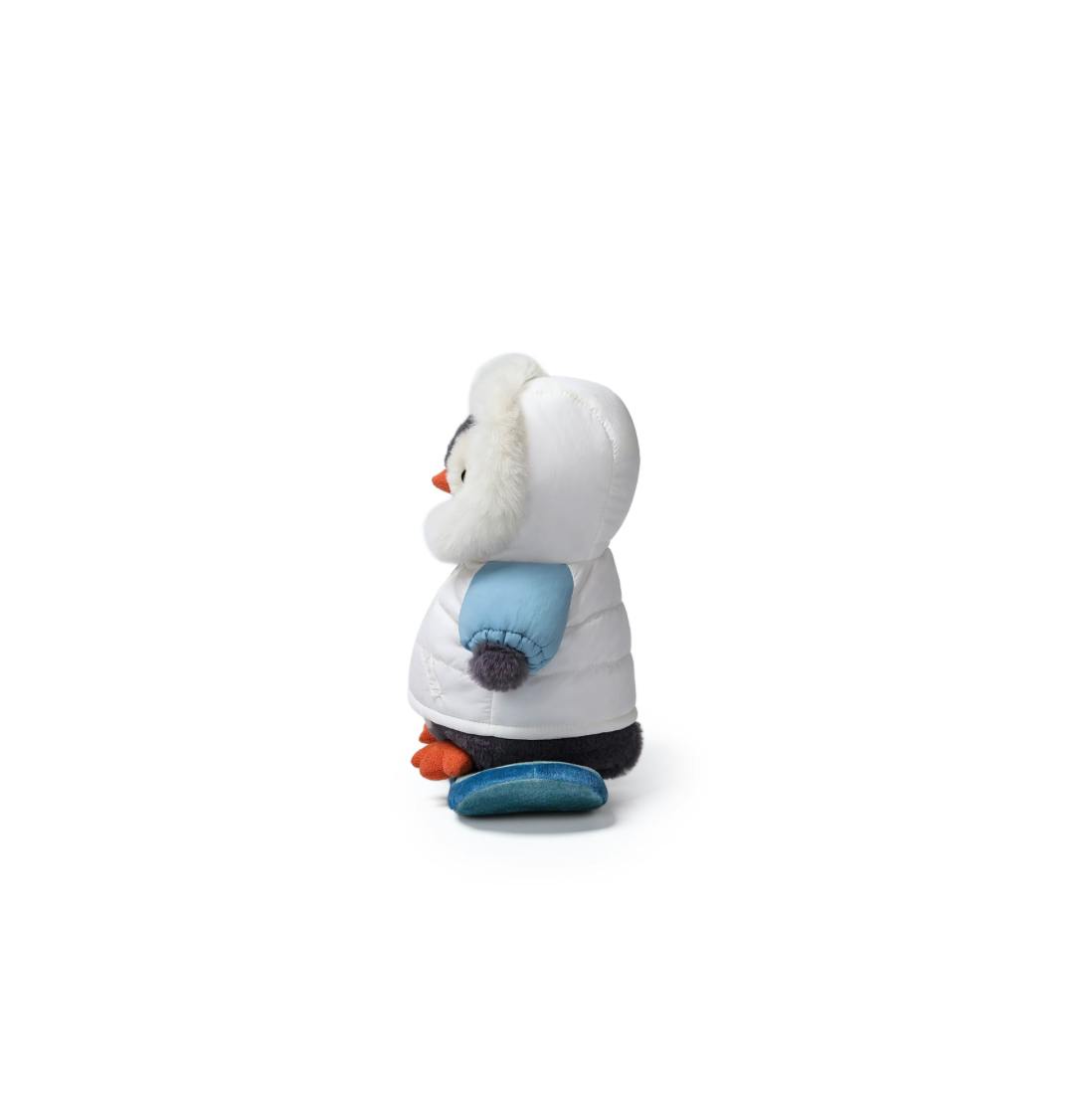 McHugs Snowboarder Glacier Penguin Weighted Plush 25cm