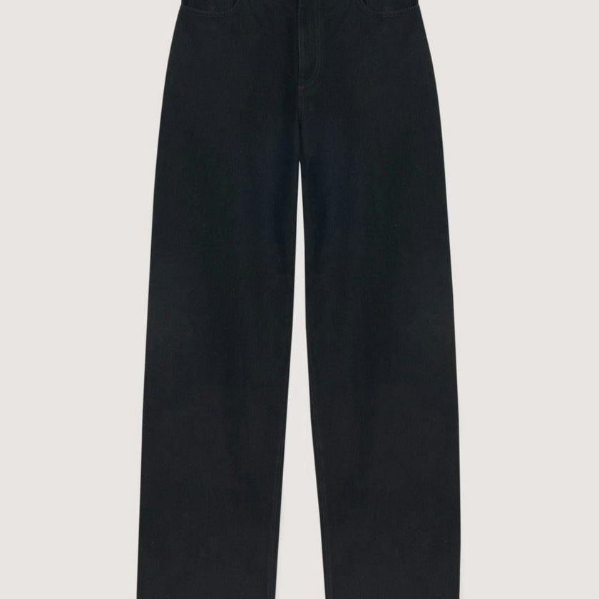 TNS Denim Woman Wide Leg Pant Black Denim_Sampling