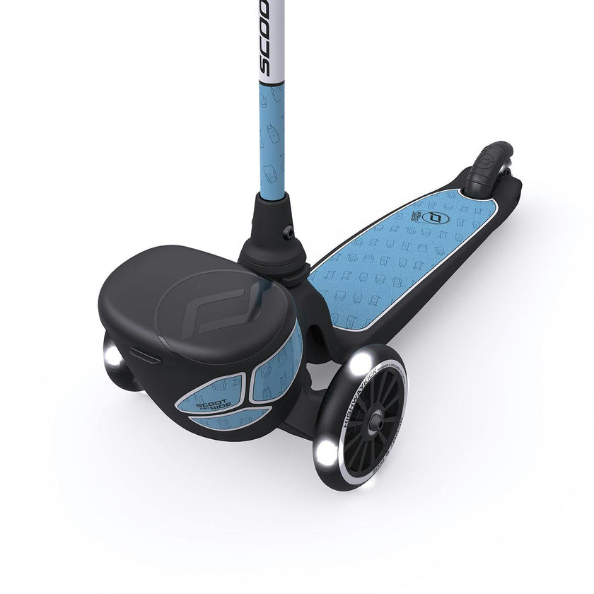 Highwaykick 2 Lifestyle Scooter Reflective Steel