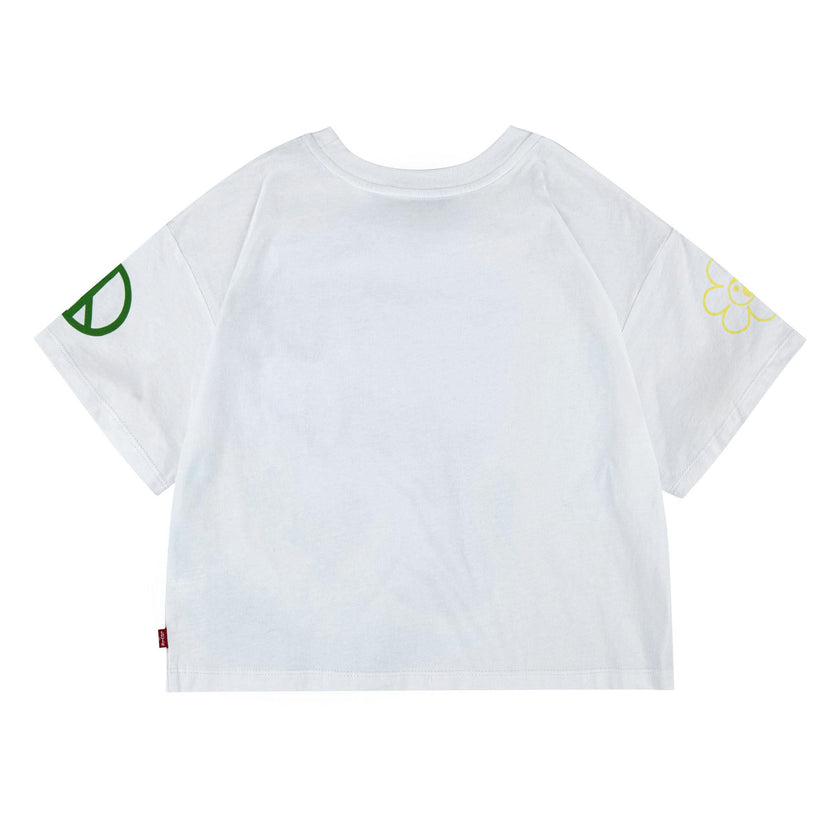 White Tie Dye Logo T-Shirt