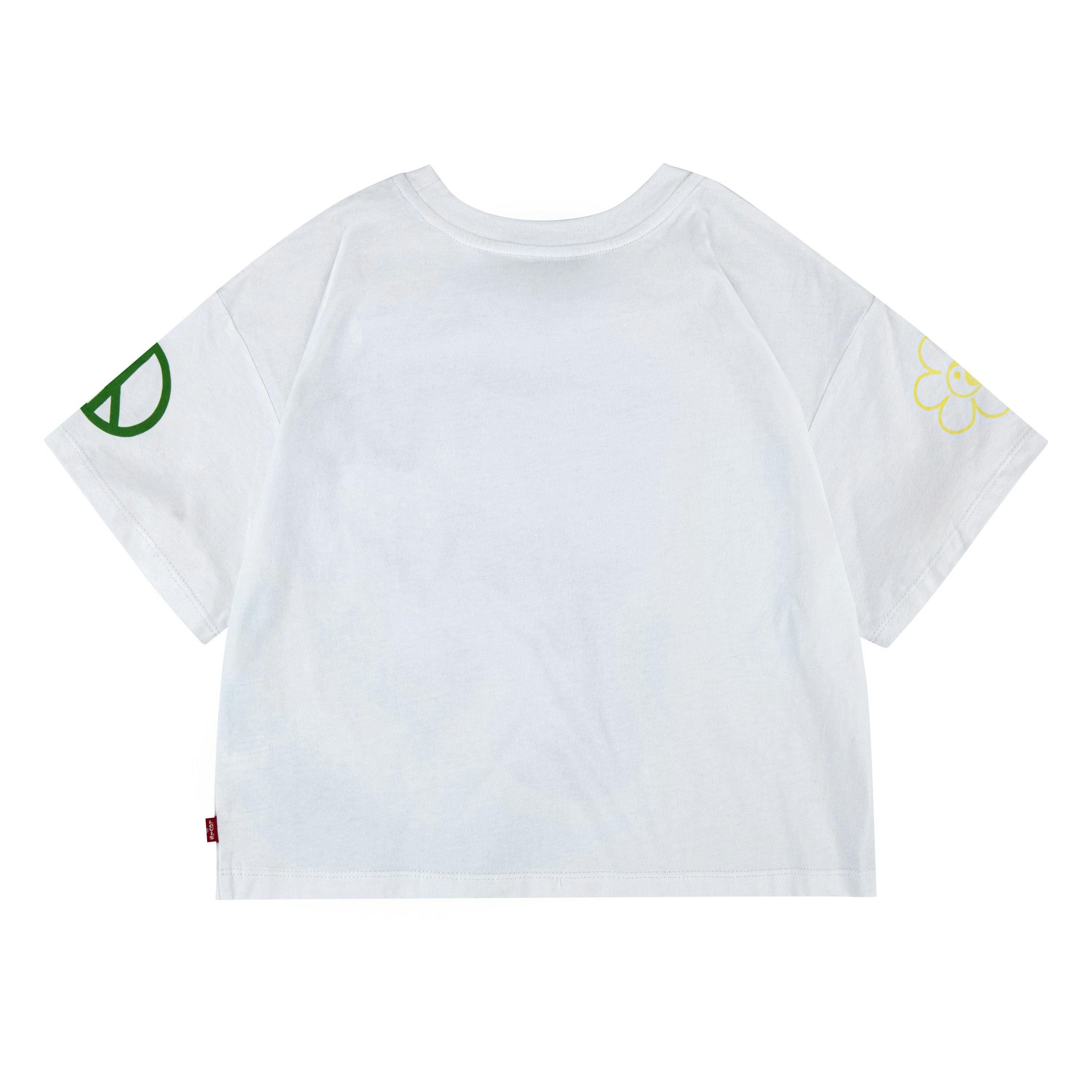 White Tie Dye Logo T-Shirt