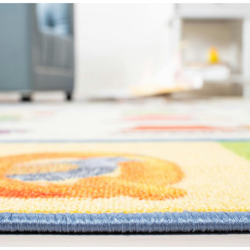 Kids Playhouse Daisy Rug, Beige