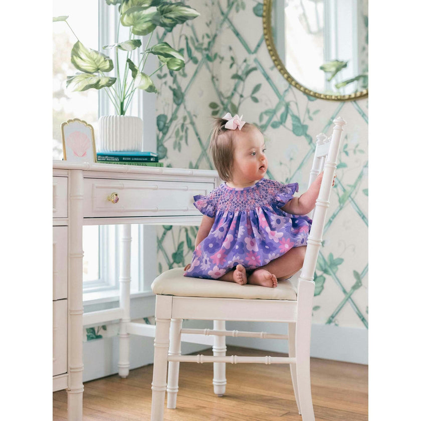 Annie Smocked Diaper Cover Set