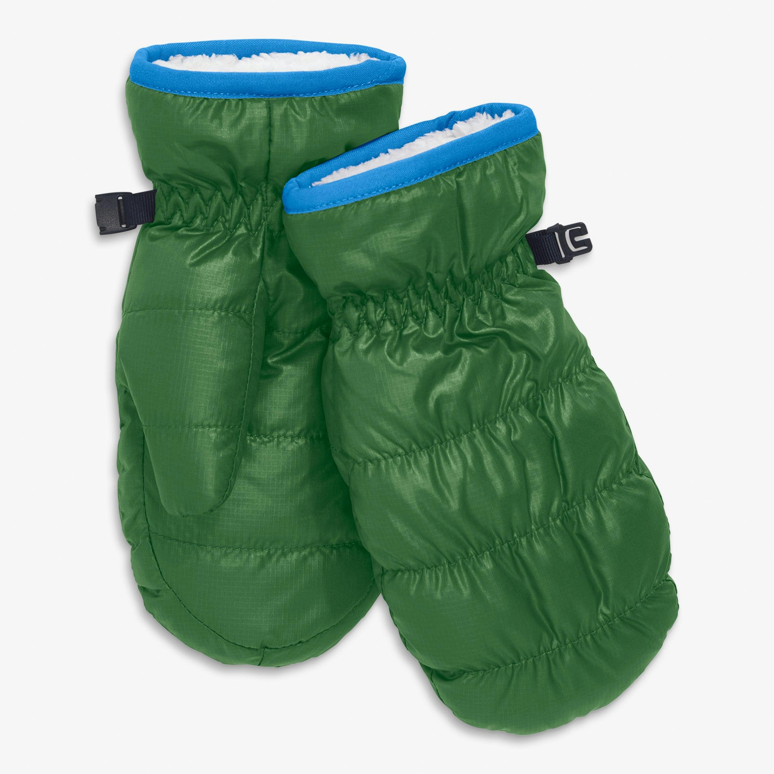 Kids puffer mittens