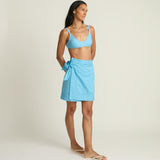 women's le marin dot scoop neck bikini top