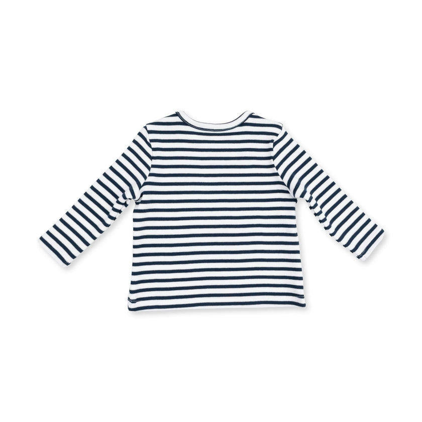 Football Navy - Long Sleeve Uni Shirt