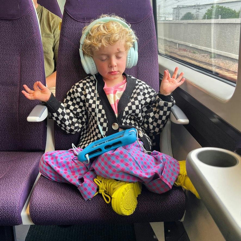 Purple Plaid Pants