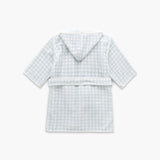Picnic Gingham Bathrobe - Blue