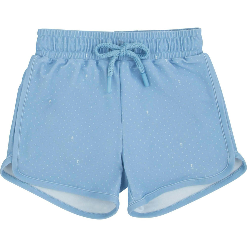 Sea Blue Emblem Swim Pants