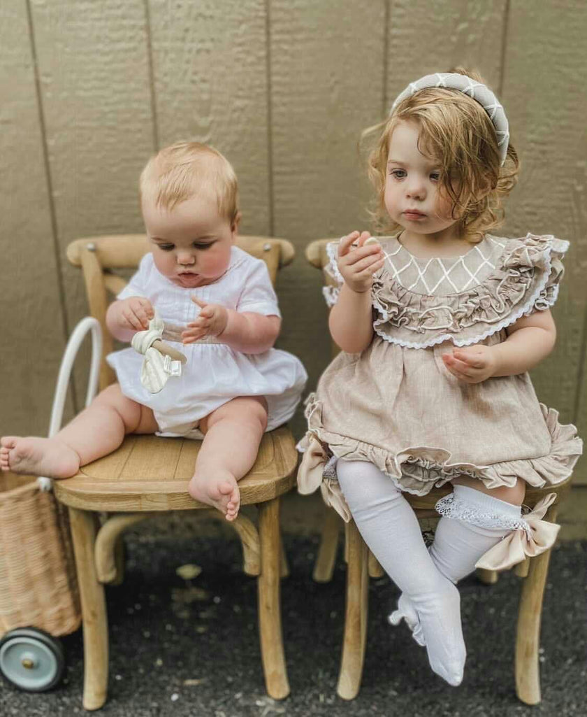 Ashlyn Linen Top and Shorts Set