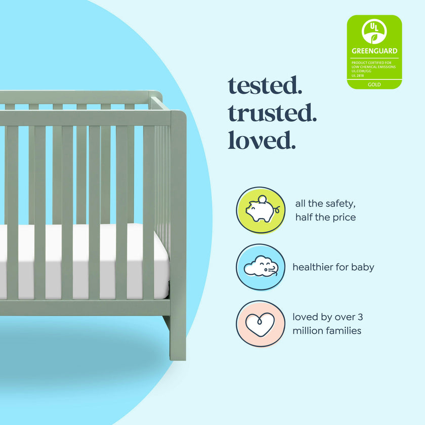 Carter's Colby 4-in-1 Low-Profile Convertible Crib