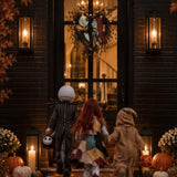 Disney® Jack Skellington and Sally Halloween Wreath Pre-Lit