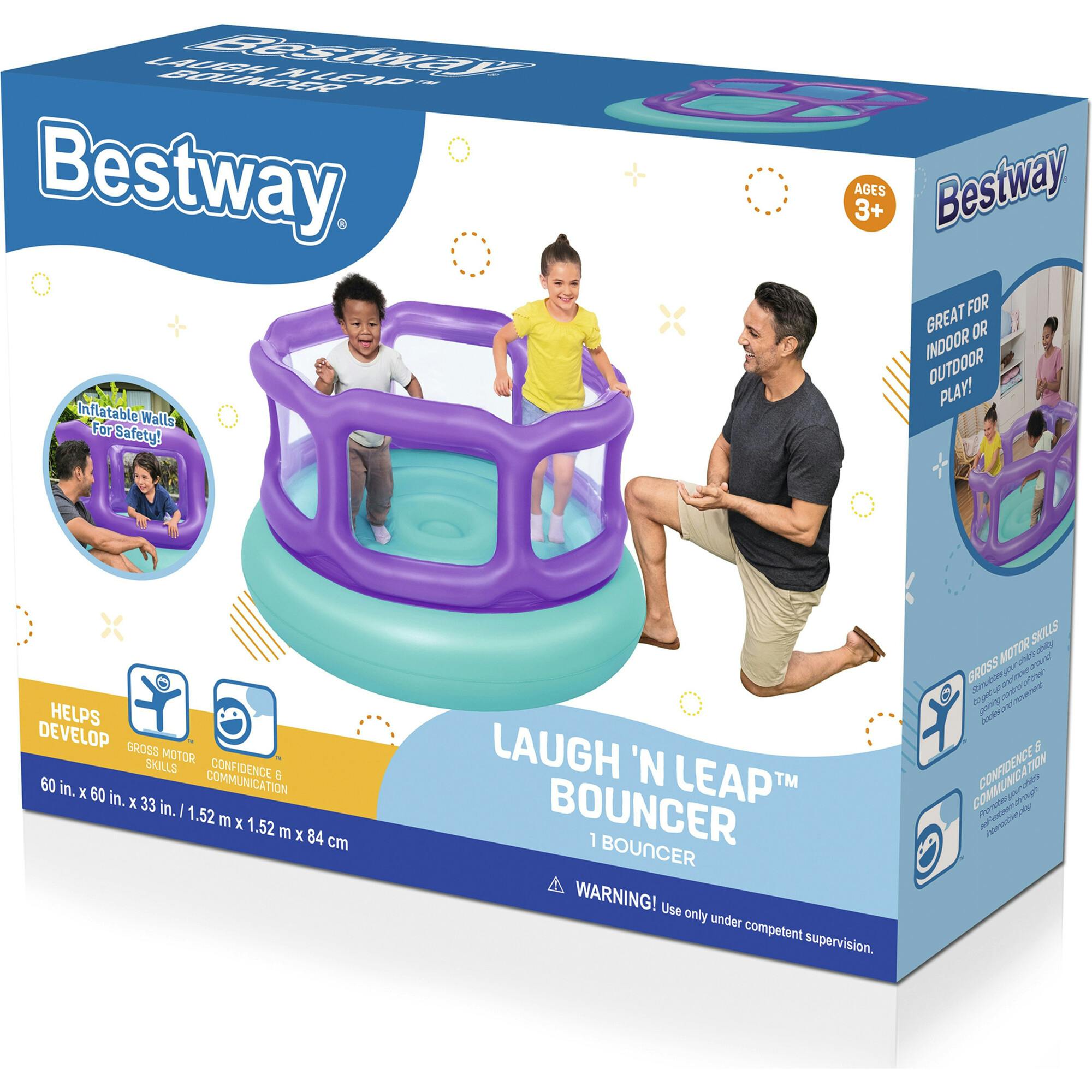 Bestway Laugh 'n Leap Kids Inflatable Bouncer