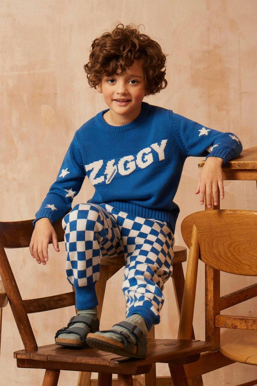 Ziggy Star Jumper | Cobalt