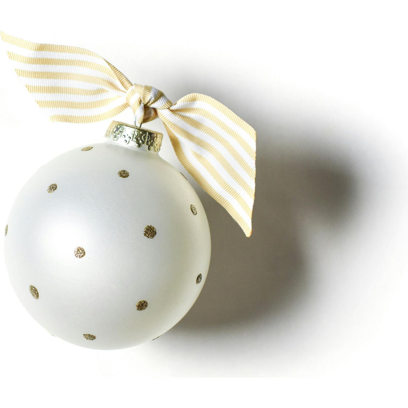 Welcome Little Ones Glass Ornament