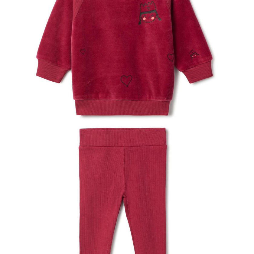 Princess Print Set Berry