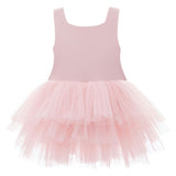 Pink Blush Solid Tutu Dress