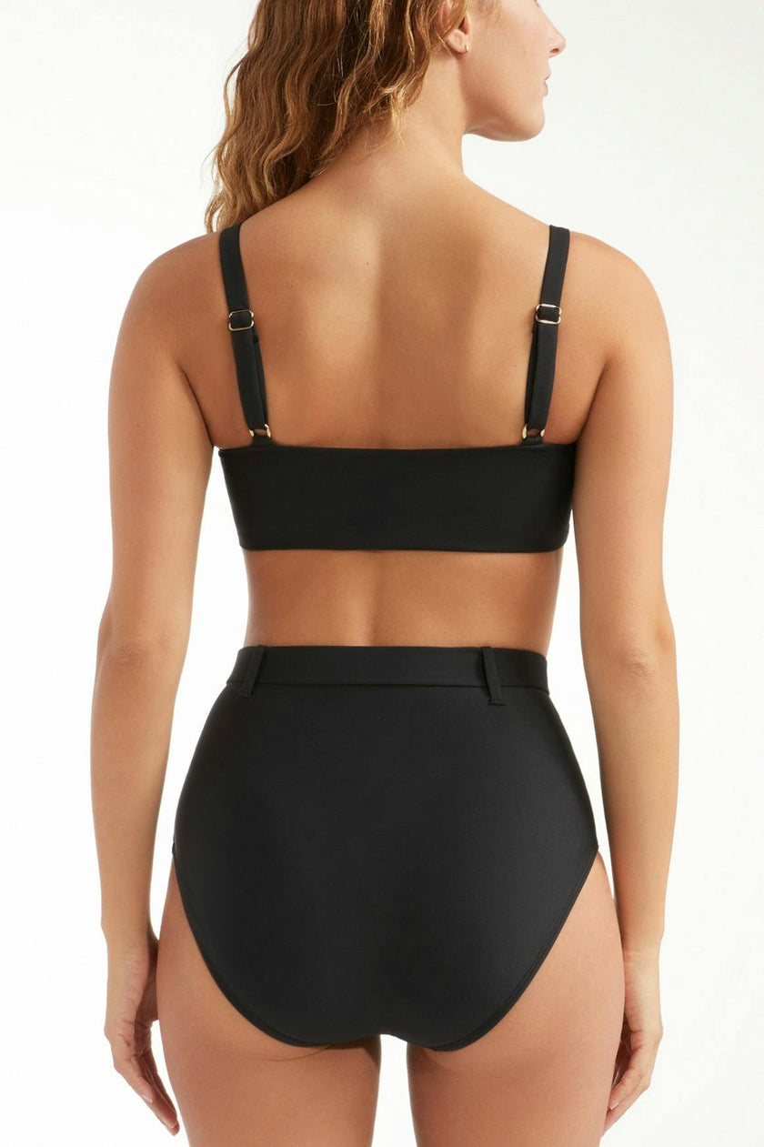 Lucia Square Neck Two-Piece Bikini Top