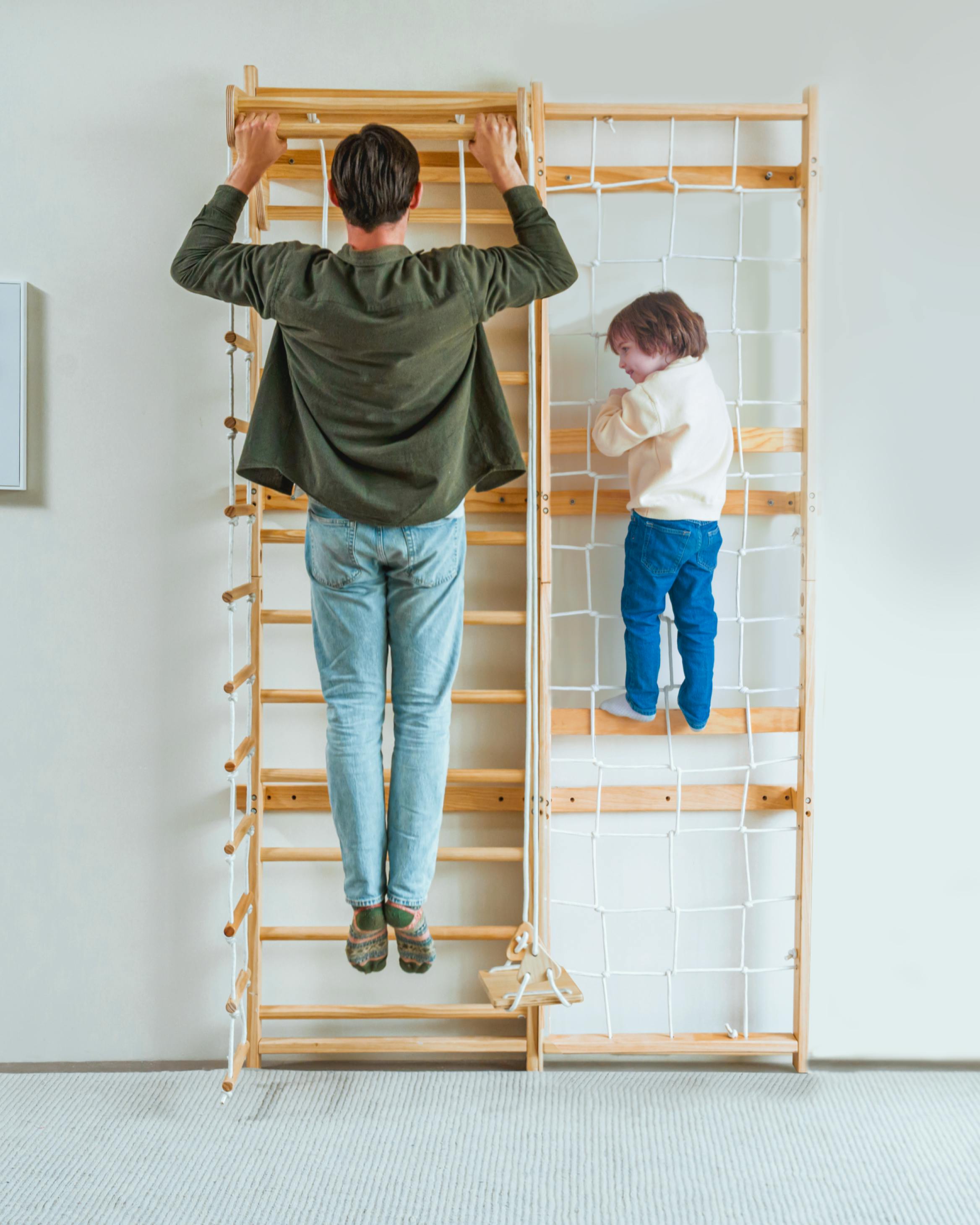 Neem | Swedish Ladder & Rope Wall