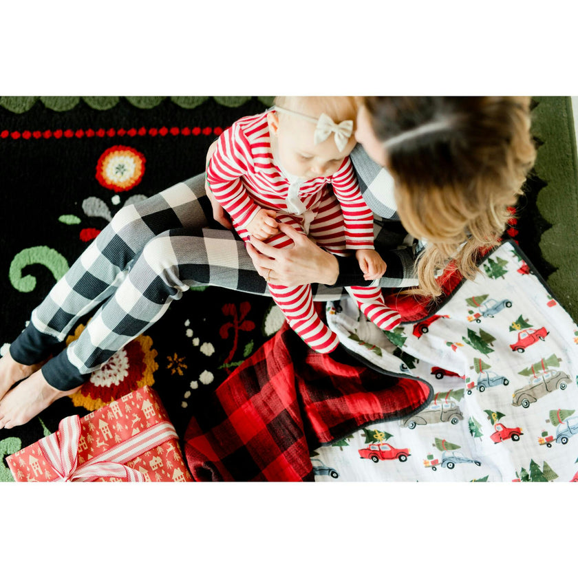 Original Cotton Muslin Quilt - Holiday Haul