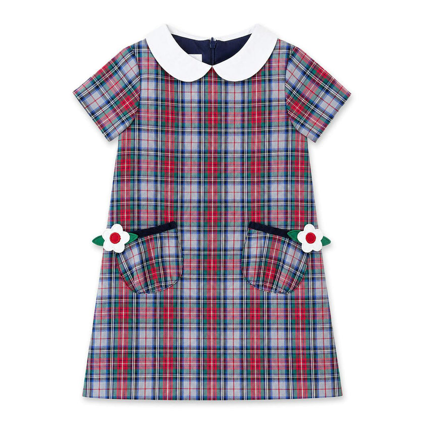 Plaid Dress with Pockets