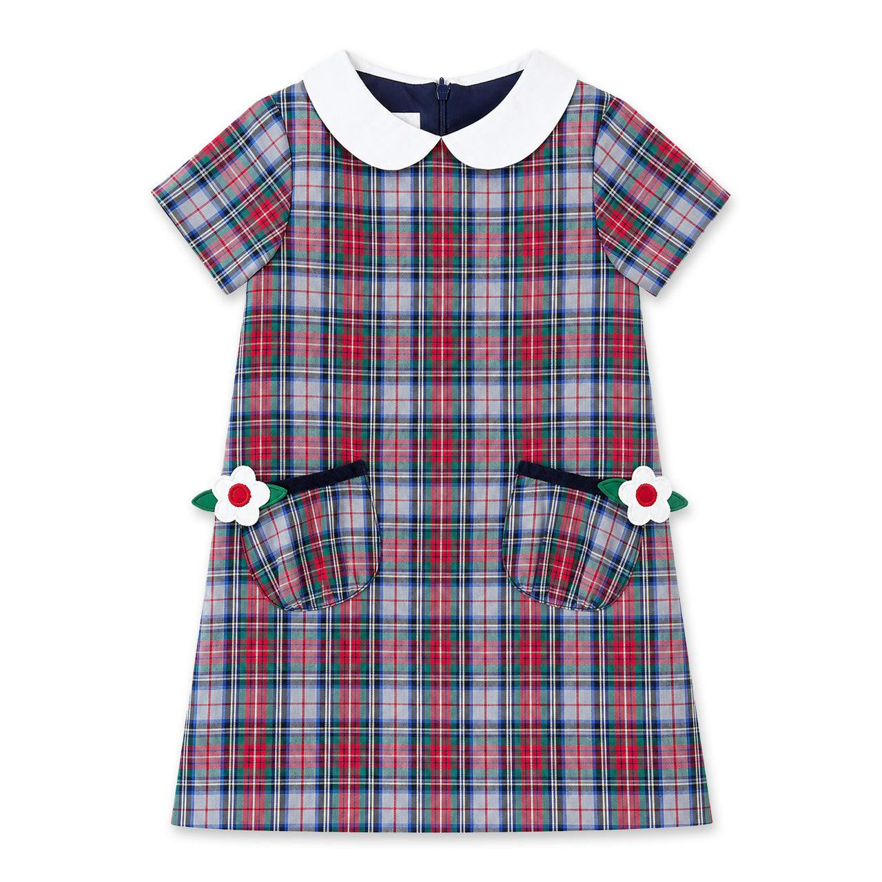 Plaid Dress with Pockets