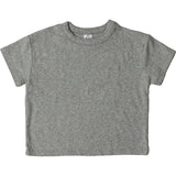 heather grey tee