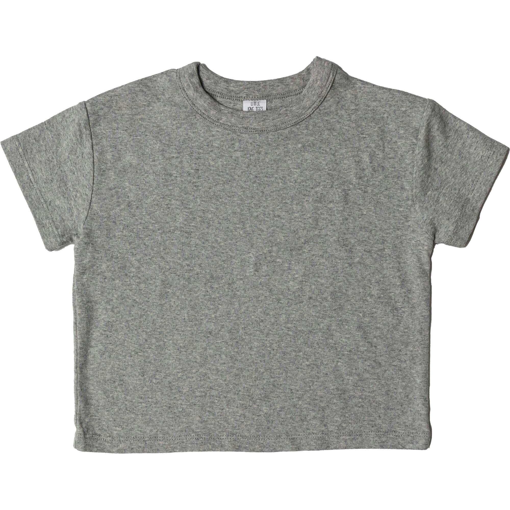 heather grey tee