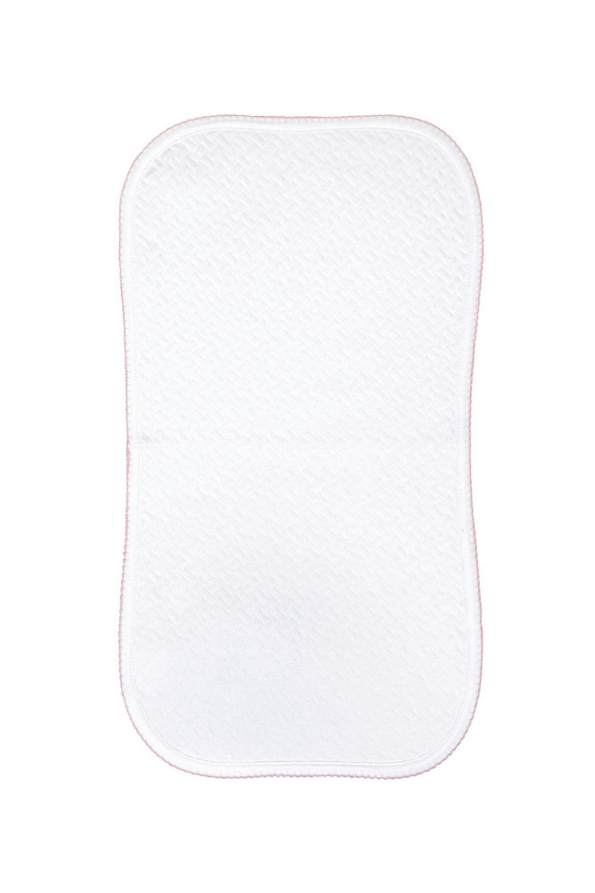 Basket Weave Baby Burp Cloth