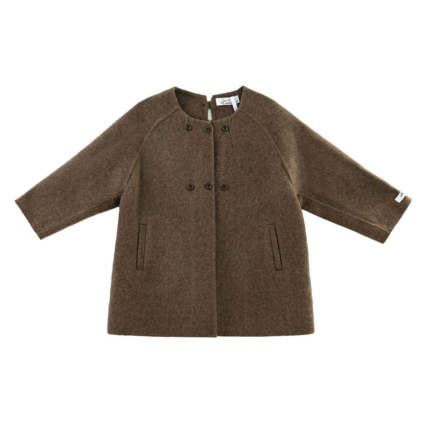 Brown Classic Wool Coat