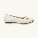 Camille Ballet Flat | Bone Leather