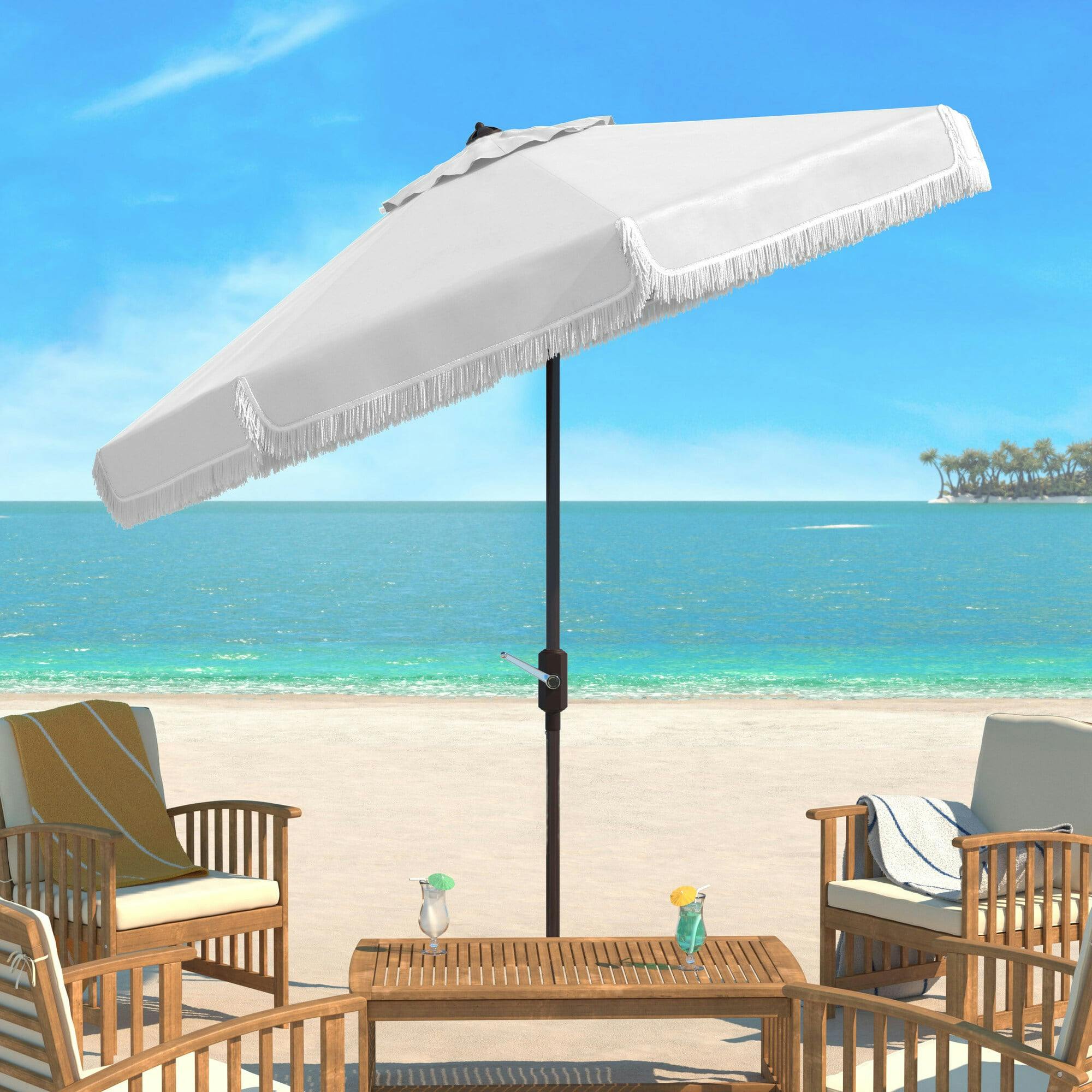 Fabia Fringed Patio Umbrella