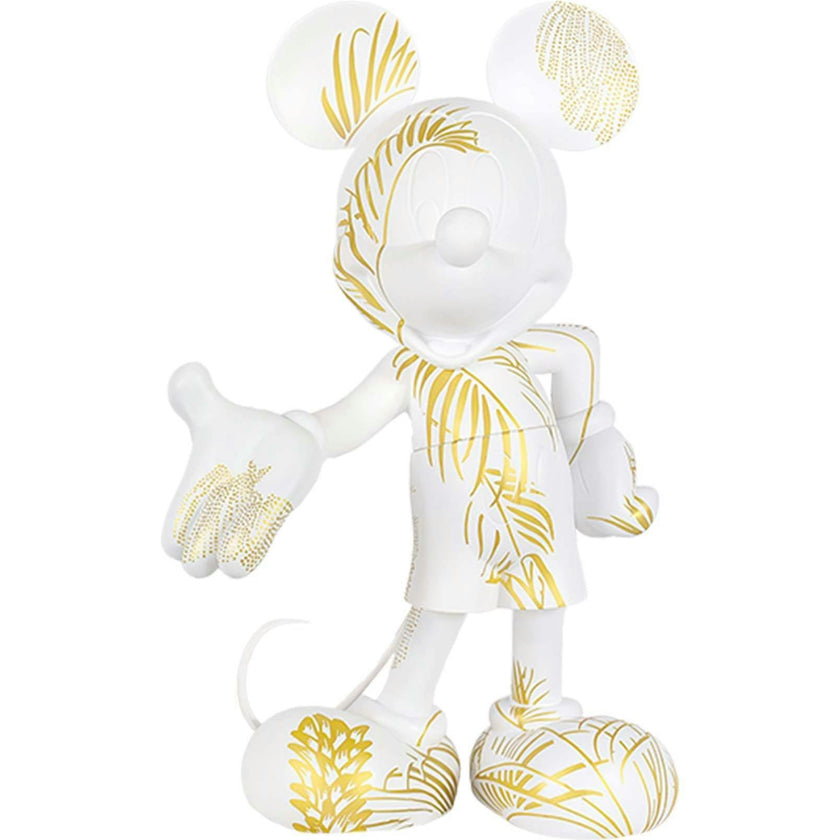 Mickey STAR STYLE White & Gold 12in