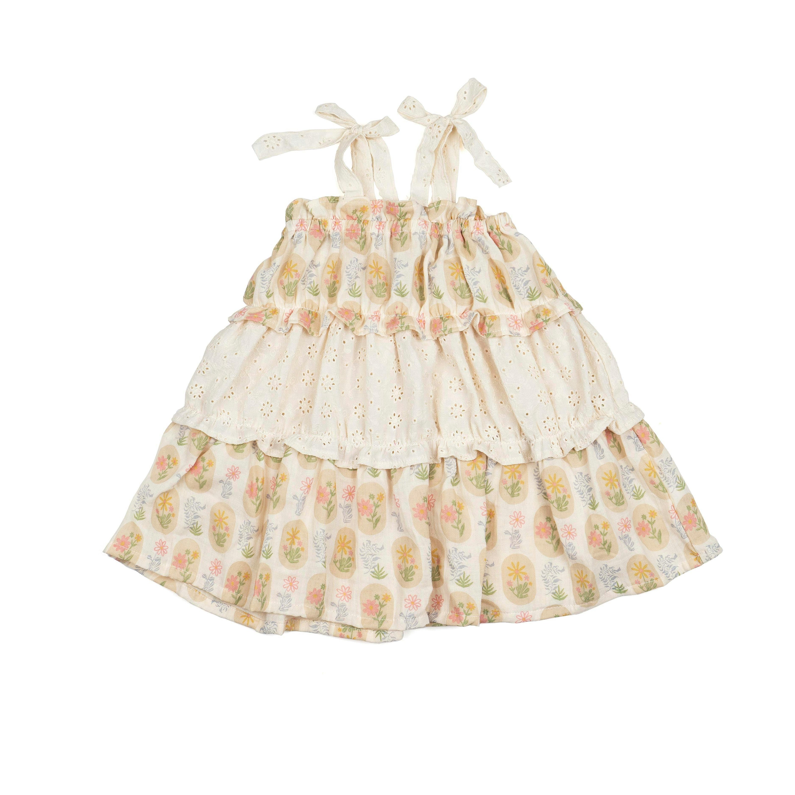 Amber Dress in Early Blooms