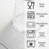 PopYum Silicone Drying Mat (12x16 in, 30x40 cm), Clear-Frosted
