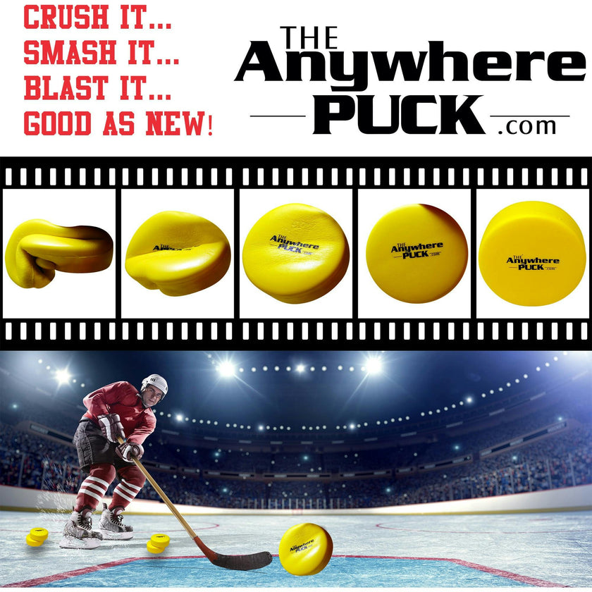 Anywhere Sports: The Anywhere Puck - 6pk